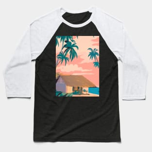 Hawaii Painting Baseball T-Shirt